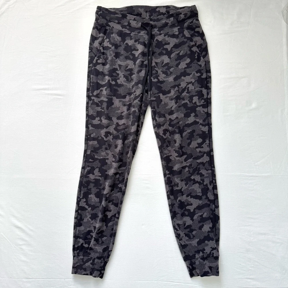 Lululemon Ready To‎ Rulu Jogger Women’s 8 Camo Jacquard 28” Athleisure Active